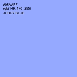 #95AAFF - Jordy Blue Color Image